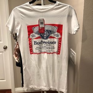 Ladies Budweiser graphic Tee
